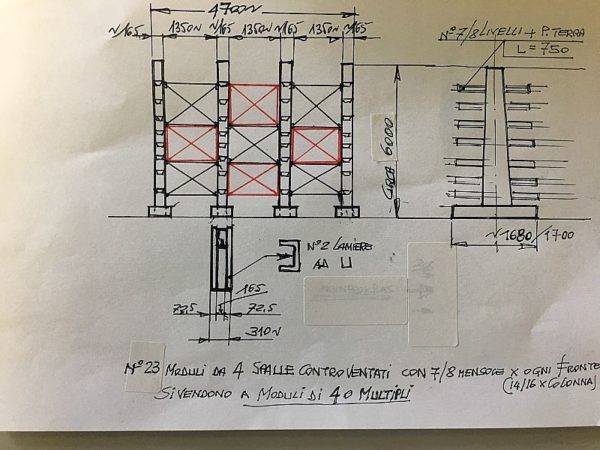Cantilever monofronte e bifronte usato - immagine 11