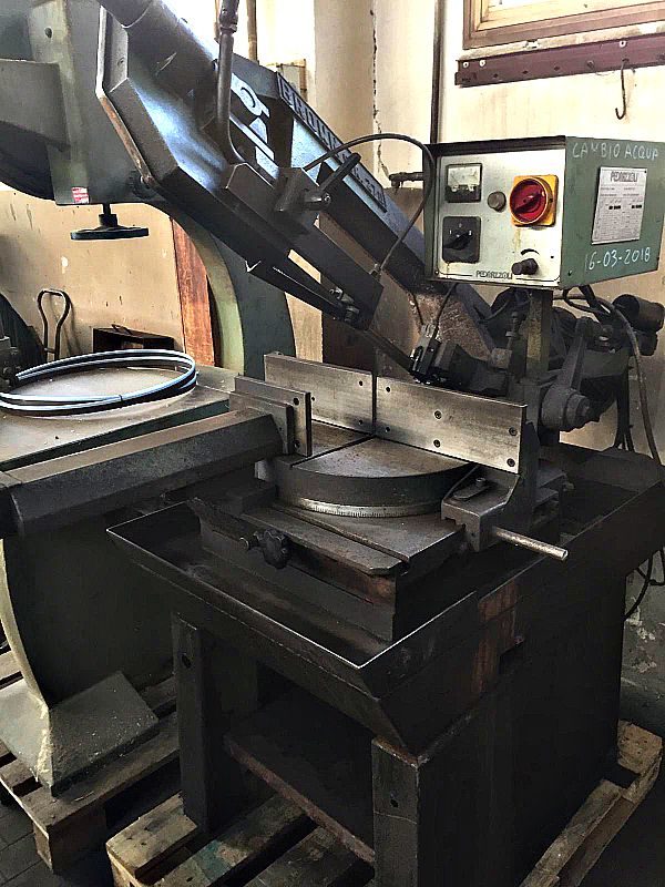Sega_a_nastro_pedrazzoli_270_attrezzatura_officina_meccanica