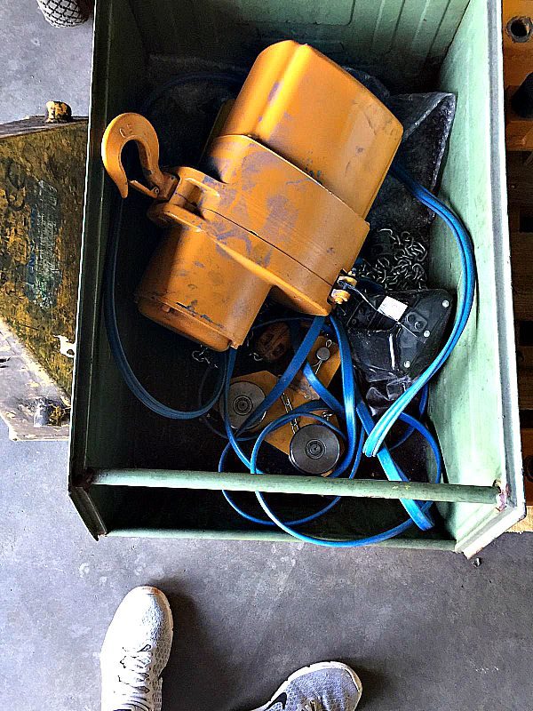 Gru_a_bandiera_3 mt_pedrielli_portata_125 kg_Attrezzatura_officina_meccanica