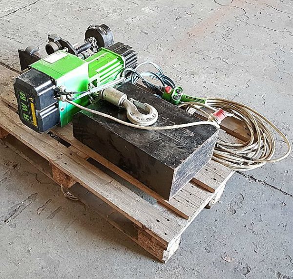 Paranco_elettrico_a_catena_WM_WR 2000_portata_2000 Kg_attrezzatura_officina_meccanica