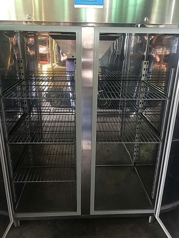 Frigorifero_2_ante_acciao_inox_interno_attrezzatura_officina_meccanica