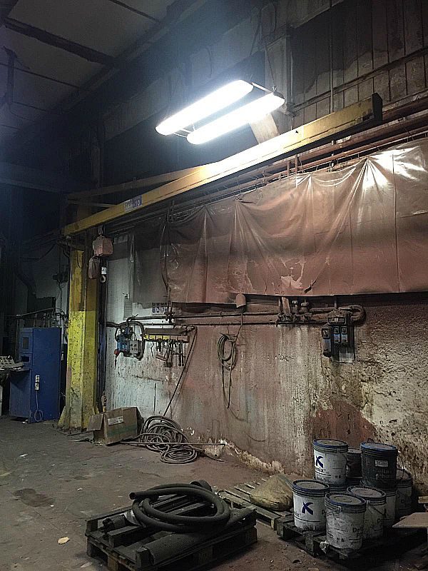 Paranco_a_bandiera_Samo_con_argano_Donati_attrezzatura_officina_meccanica