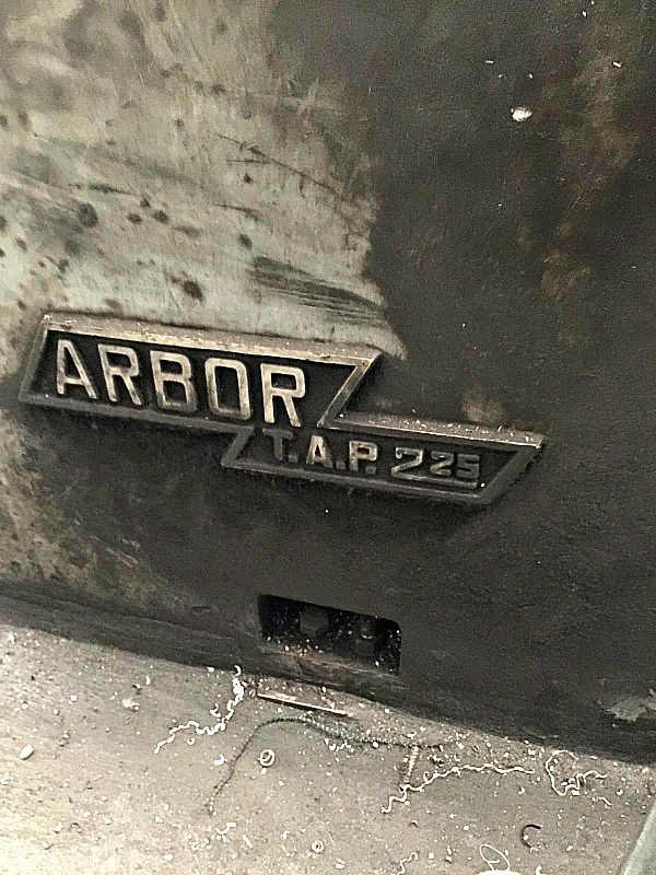 Tornio_Arbor_t.a.p_225_attrezzatura_officina_meccanica