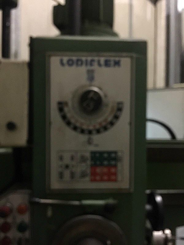 Trapano_radiale_Lodiflex_1200_x_45_con _rapidi_attrezzatura_officina_meccanica