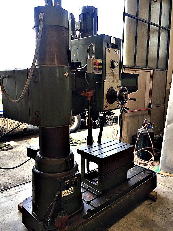 Trapano_radiale_Bergonz_TM_50_x_1250_attrezzatura_officina_meccanica