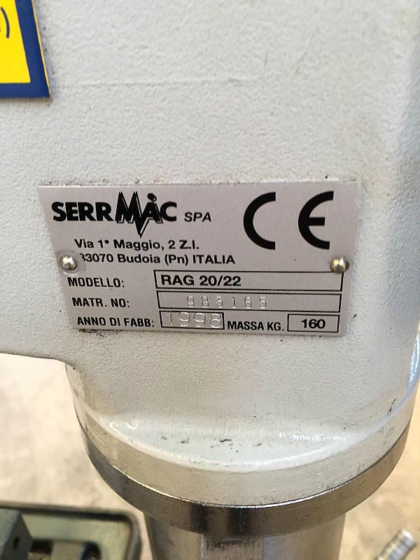 Trapano a colonna Sermac RAG 20/22 - immagine 5