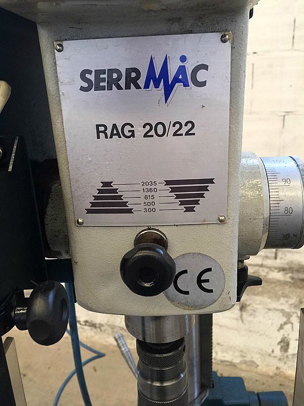 Trapano a colonna Sermac RAG 20/22 - immagine 6