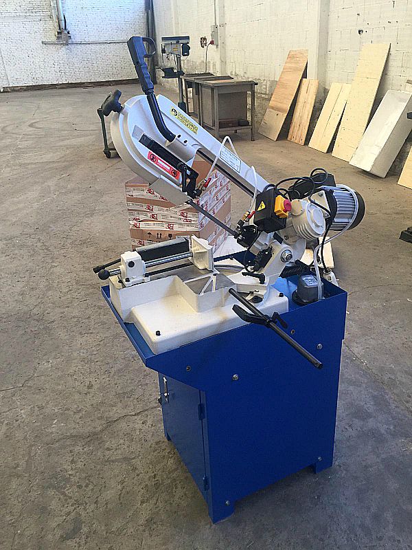 Sega_a_nastro_220v_taglio_150_mod.g_5015_fallimenti_attrezzatura_occasione