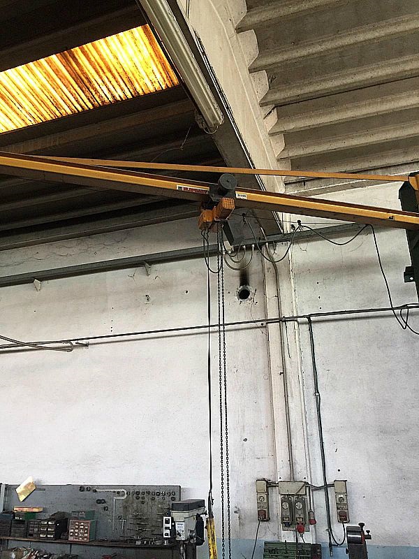 Bandiera_elephant_kg_500_altezza_palo_5000x4000_mm_con_paranco_attrezzatura_officina_meccanica