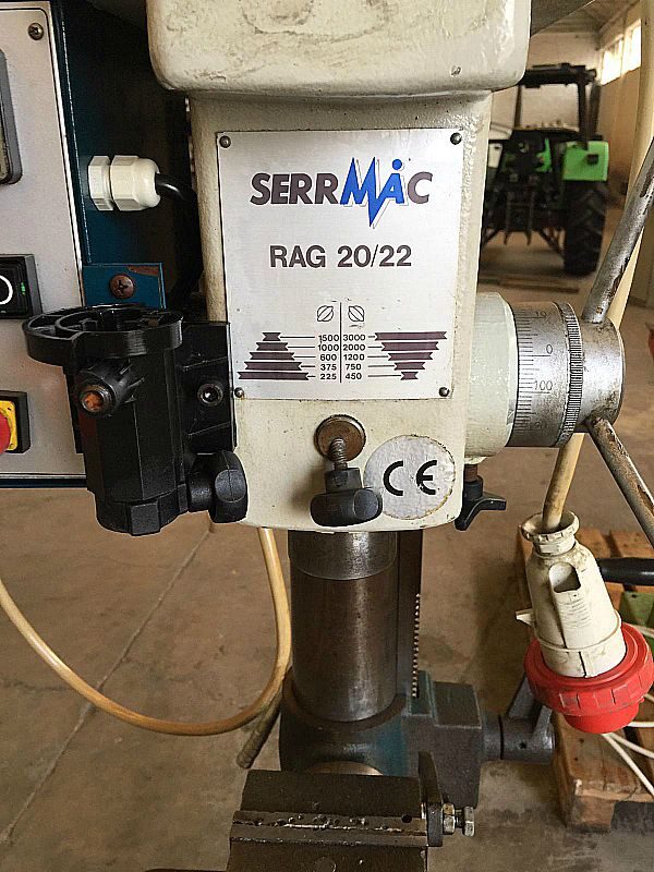Trapano Serrmac Rag 20/22 usato - immagine 2