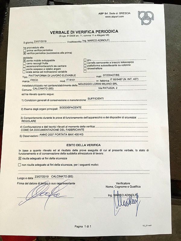 Piattaforma_aerea_elettrica_Iteco_10_metri_attrezzatura_officina_meccanica