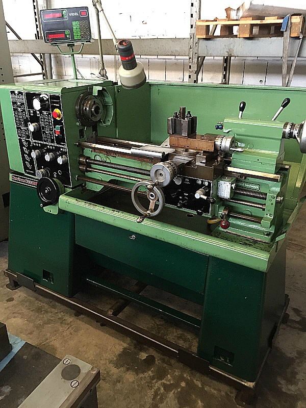 Tornio_parallelo_Harrison_vs330TR_attrezzatura_officina_meccanica