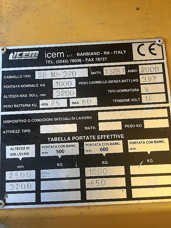 Traspallet_Icem_kg_1000_altezza_2500_attrezzatura_officina_meccanica