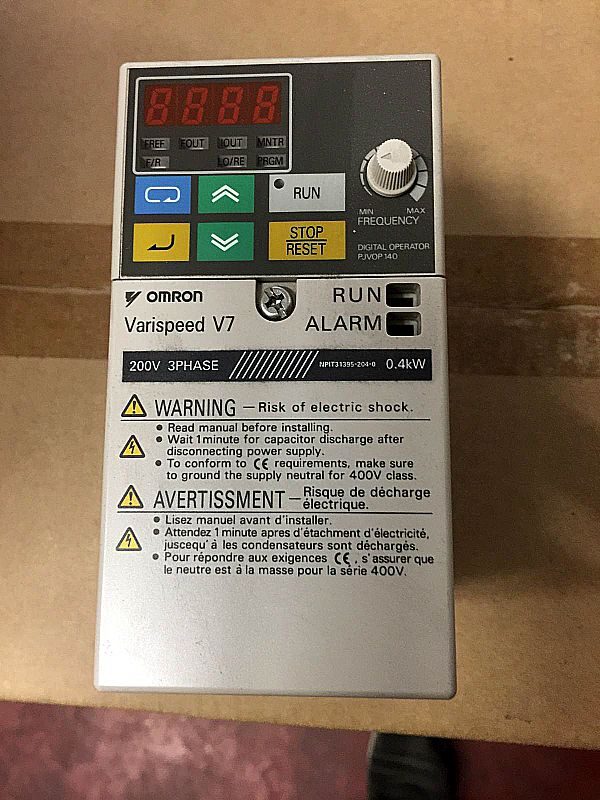 Inverter_OMRON_Yaskawa_Varispeed_V7_200V_3PHASE_0.4kW