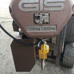 Paranco_a_catena_GIS_100 F_spez_portata_kg_1000_attrezzatura_officina_meccanica