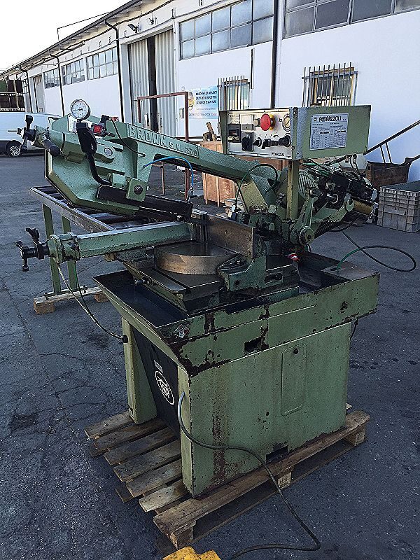 Sega_a_nastro_Pedrazzoli_S.N_270_semiautomatica_con_rulliera