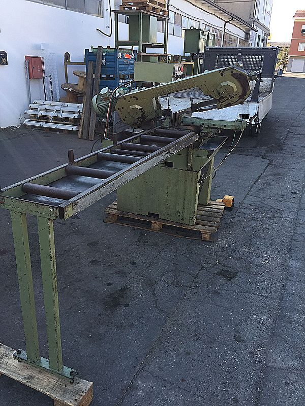 Sega_a_nastro_Pedrazzoli_S.N_270_semiautomatica_con_rulliera