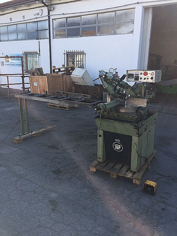 Sega_a_nastro_Pedrazzoli_S.N_270_semiautomatica_con_rulliera