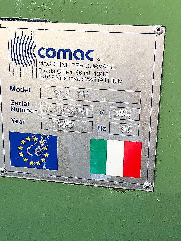 Macchina_per_curvare _tubi_e_profili_COMAC