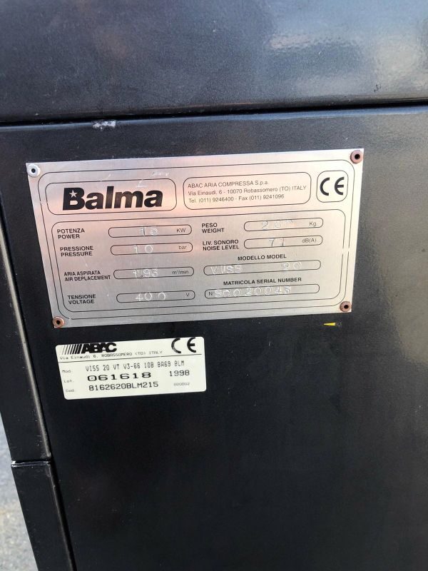 Compressore_a_vite_Balma_con_essicatoio_MTA